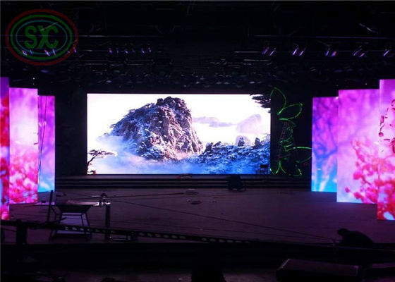 Display de pantalla de pared de video LED de alta luminosidad de color completo HD fijo