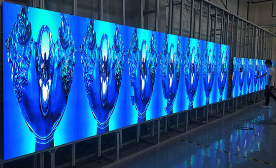 Display LED de alquiler SMD P6 gabinete de fundición a presión IP65 a prueba de agua para interiores / exteriores