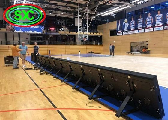 Tabla de puntuación de partidos de fútbol P10 Perímetro del estadio Pantalla LED a todo color Interior/Exterior