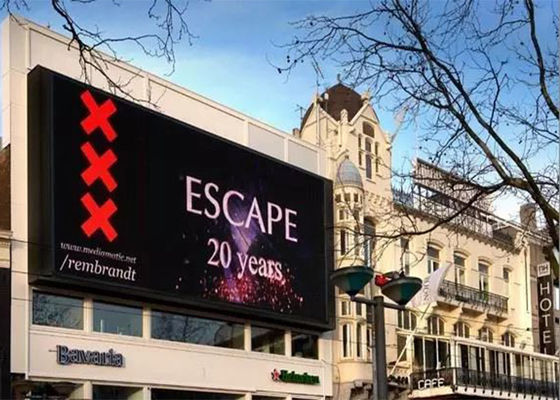 Pantalla LED P6 de doble cara, píxel de 6 mm, IP65 a prueba de agua