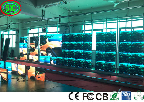 P2 P2.5 SASO 1000nits Indoor Full Color LED Display IECEE pantalla LED a todo color