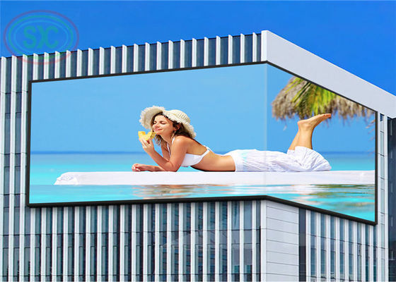 Pantalla de LED de pared 3D 4k gigante de exterior LED señal de LED P10 exterior LED para publicidad en los medios