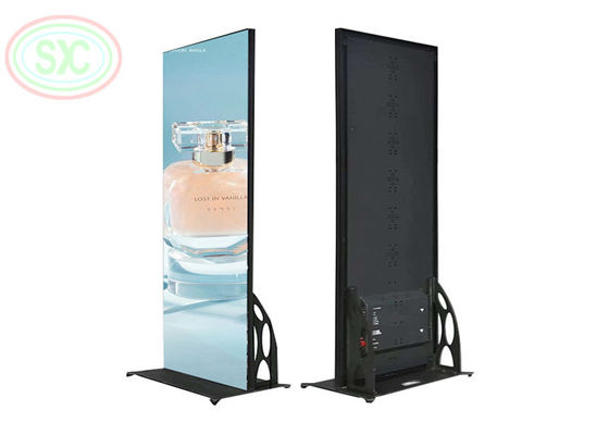 Comerciante portable de centro comercial pantalla LED P2.5 cartel señalización digital