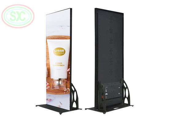 Comerciante portable de centro comercial pantalla LED P2.5 cartel señalización digital