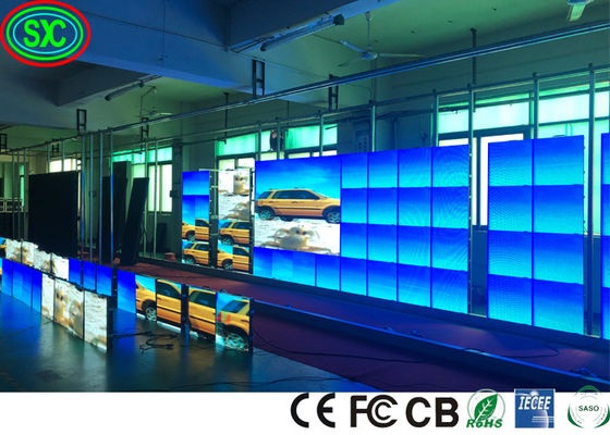 Buen precio Pantalla LED de escenario interior IP34 1100cd/Sqm RGB a todo color SMD2020 1R1G1B, pantalla LED a todo color para interiores en línea