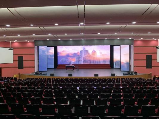 Pantalla de fondo colgante a todo color Panel de alquiler P3.91 Pantalla LED para evento de concierto