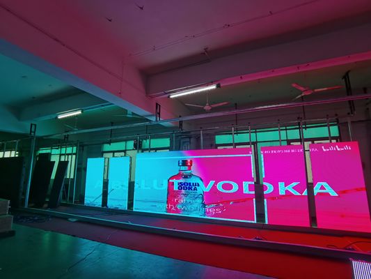 Pantalla de fondo colgante a todo color Panel de alquiler P3.91 Pantalla LED para evento de concierto