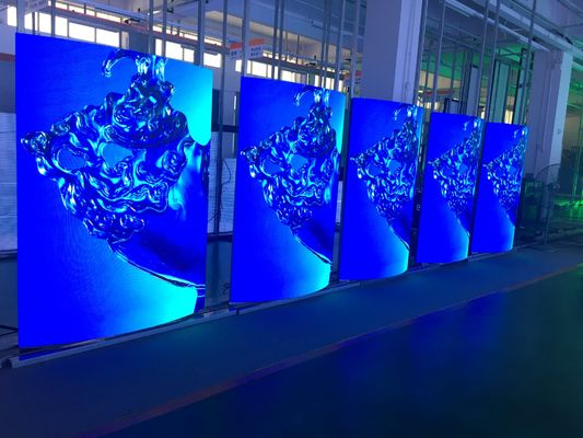 Display LED de alta definición SMD 3 en 1 de color completo de interior sin costura