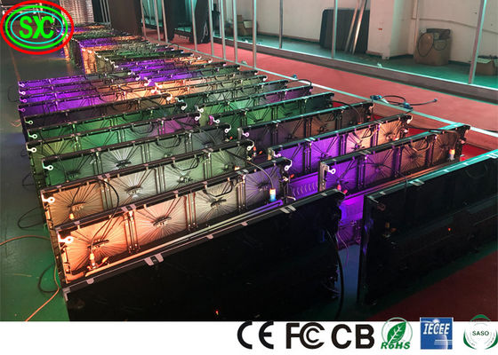 Exterior pantalla LED a todo color evento escenario LED pantallas p3 alquiler de video LED pared