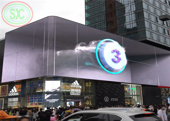 El color de primera mano SMD P10 1R1G1B del priceFull de la fábrica al aire libre llevó la exhibición para hacer publicidad