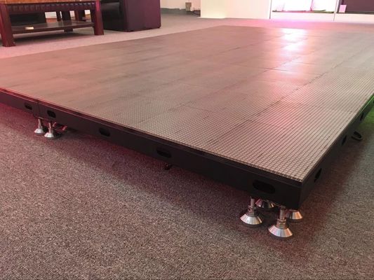 P3.91 Iluminación LED a todo color en interiores Piso de baile 250*250 mm Módulo LED 65410 puntos/m2