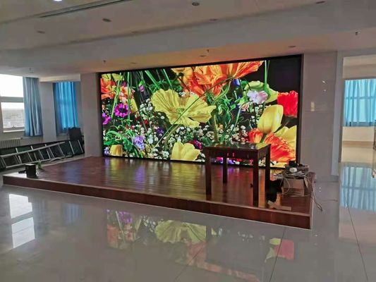 Pantalla LED a color para interiores para publicidad, espectáculos y más, de alta definición, SMD P4, LED tricolor