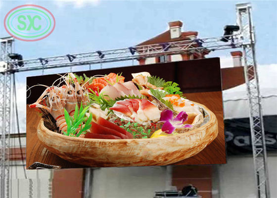 Experimente imágenes impresionantes con la pantalla LED de alquiler P6 para eventos al aire libre y publicidad