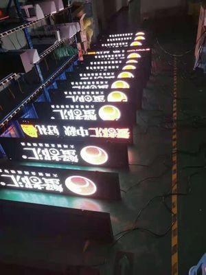 Pantalla LED para exteriores P5, paso de píxel de 5 mm, resistente al agua IP65