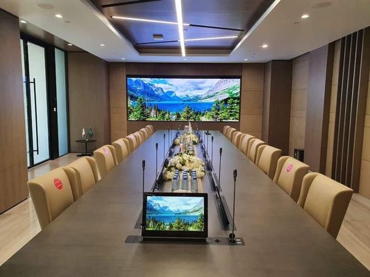 Buen precio Pantalla LED de alta resolución en interiores a todo color con módulo SMD P4 con competitivo para y compradores de China en línea