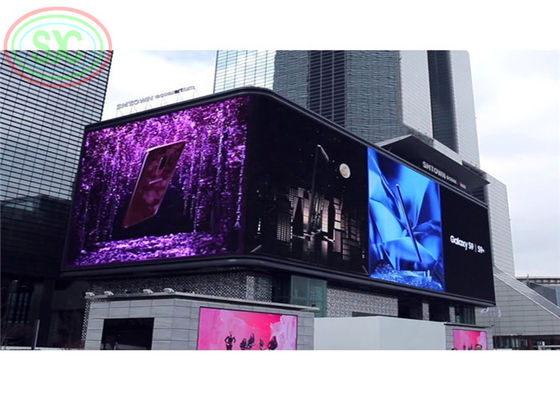 Pantalla de LED de pared 3D 4k gigante de exterior LED señal de LED P10 exterior LED para publicidad en los medios