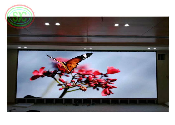La densidad 32x32 del pixel puntea la pantalla llevada interior P3/P6 a presión el gabinete de aluminio 576*576 de la fundición