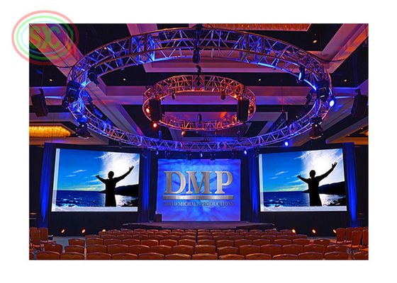Display LED de alquiler P2.5 P3 P4 P5 P6 Pantalla 64x32 puntos Resolución del módulo y 128x128 puntos Resolución del gabinete