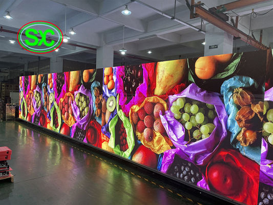Display LED anti-colisión GOB Ideal para eventos Fiestas de alquiler Alta densidad de píxeles 100 Vida útil