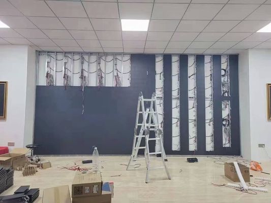 Buen precio La publicidad interior a todo color llevó el electrón de alquiler de la televisión TV 4k del panel del gabinete 640x640m m de la pantalla P5 de la pantalla LED de la pared de la TV en línea