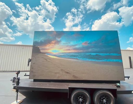 Exterior de color completo de alto brillo pantalla grande LED P5 640 * 640mm cartel LED de publicidad fijo