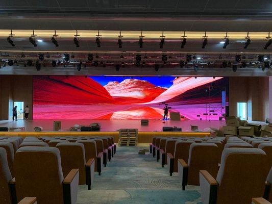 Imagen de pantalla LED de interior a todo color para pantalla de video HD P4.81 Alquiler de pantalla LED