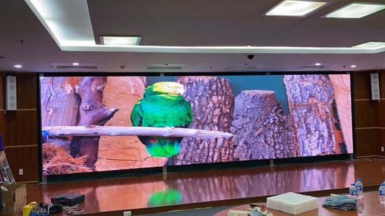 Imagen de pantalla LED de interior a todo color para pantalla de video HD P4.81 Alquiler de pantalla LED