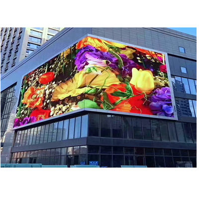 P6 de exterior de color completo de alto brillo Frente abierto Publicidad comercial pantalla LED cartelera