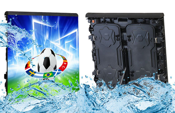 P10 SMD de color completo para exteriores Publicidad comercial Estadio de fútbol Perímetro de pantalla LED