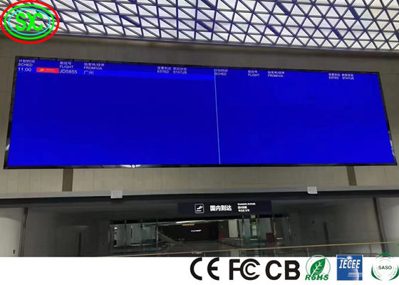 Display HD a todo color en interiores P2 P2.5 P3 P4 Alta resolución Instalación fija Led Video Paneles de pared LED pantalla de fondo del escenario
