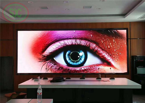 Display de pantalla de pared de video LED de alta luminosidad de color completo HD fijo