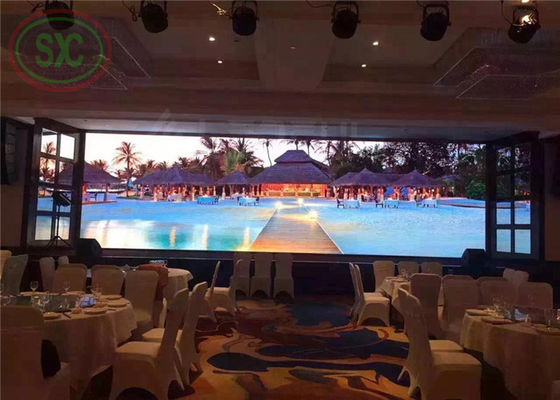 Mantenimiento exterior interior de pantalla LED de frente alquiler de pantalla LED a todo color P2 pared LED