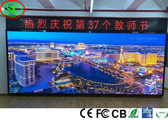 IECEE Indoor Full Color LED Display 250W/M2 P3 P4 P5 P6 SASO pantalla LED a todo color