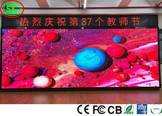 IECEE Indoor Full Color LED Display 250W/M2 P3 P4 P5 P6 SASO pantalla LED a todo color