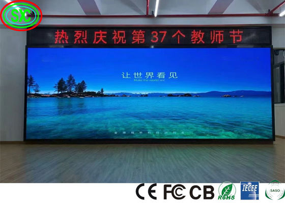 IECEE Indoor Full Color LED Display 250W/M2 P3 P4 P5 P6 SASO pantalla LED a todo color
