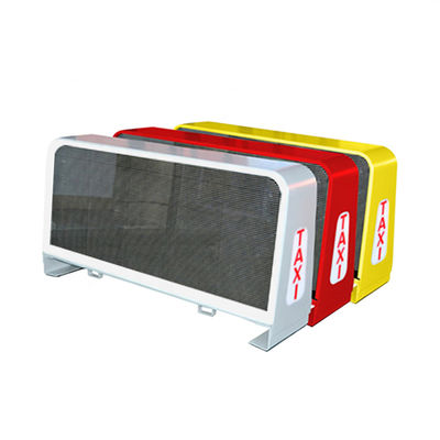 Display LED de doble cara P5 de publicidad de techo de automóvil, cartel de taxi, pantalla LED superior