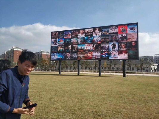 P8 Estándar de uso fijo al aire libre gabinete impermeable grandes vallas publicitarias LED