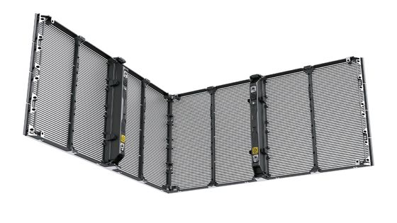 HD Full Color Video Publicidad Led Screen G3.91-7.82 Ventana interior de vidrio transparente con pantalla LED