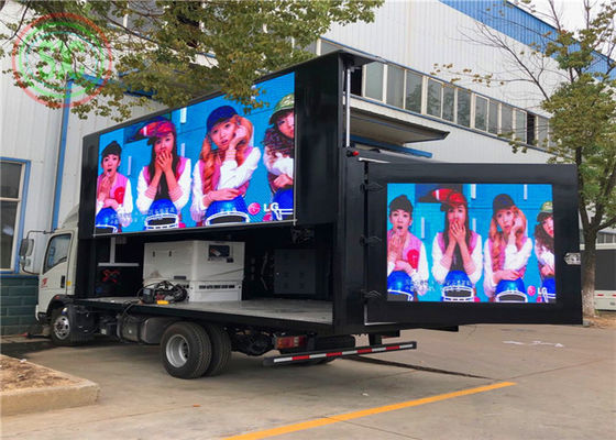 P6 para publicidad exterior Pantalla LED móvil Impermeable Vehículo/Van/Camión Cartel LED montado