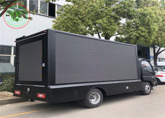 P6 Full Color Furgoneta para exteriores Camión móvil Publicidad LED Display LED Panel de vídeo del remolque
