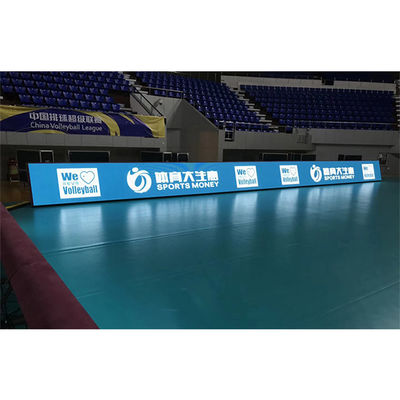 Armo de aluminio de fundición por inyección exterior pantalla de pantalla LED IP65 a todo color Perímetro del estadio de fútbol