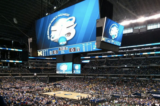 P10 Tableros de publicidad LED al aire libre Estadio de fútbol pantalla de tablero de resultados