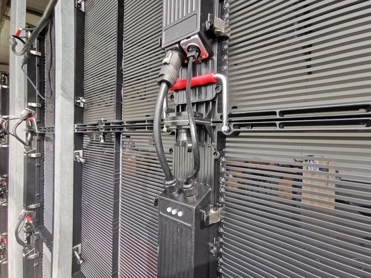 G3.91-7.82 Pantalla de ahorro de energía LED transparente a todo color para interiores 500 mm X 1000 mm Caja