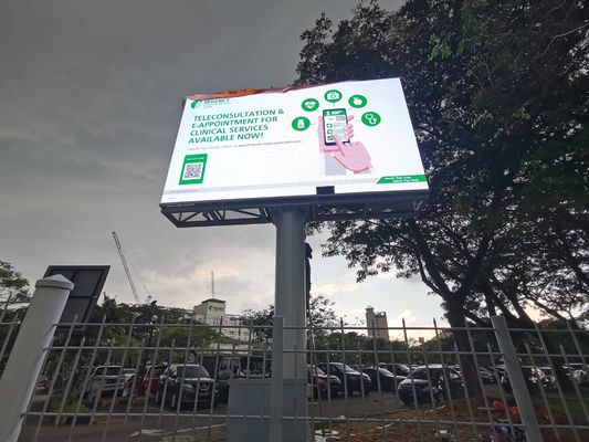 La prenda impermeable al aire libre P8 fijó la publicidad de la cartelera de la pantalla LED de la pantalla de vídeo SMD fuera de la publicidad casera