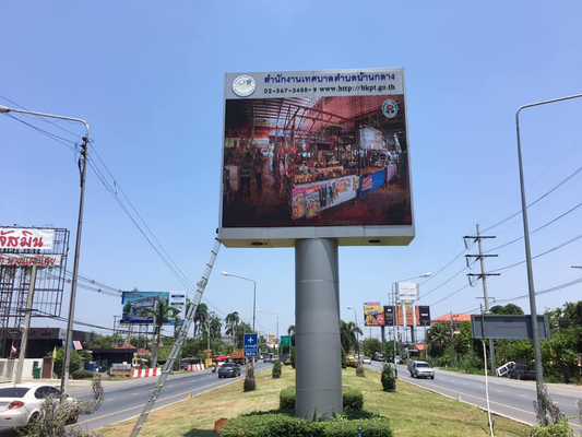 SCX LED de color completo para exteriores Instalación fija Pantalla de cartelería pantalla de vídeo pared P5 pantalla LED con color verdadero y natural
