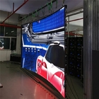 3840Hz arriba restauran la pantalla llevada de alquiler interior p2 del panel del servicio 512x512m m del frente de CS2033 IC Hongsheng SMD1515