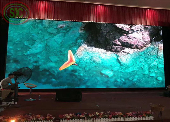 SMD de alta definición a todo color P3.91 de publicidad LED de pantalla de vídeo 250 * 250mm tamaño del módulo