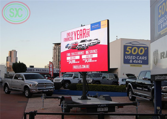 Cine al aire libre exterior impermeable P10 Camión Gran pantalla de publicidad de películas al aire libre