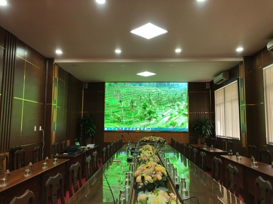 Pantalla LED de alta resolución P2.5 para interiores 640x480mm Panel de aluminio de fundición a presión LED Pantalla de vídeo LED para sala de conferencias