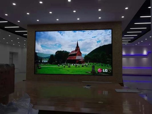 Pantalla LED a color para interiores, chip de gran ángulo de visión, alta relación de contraste, alta frecuencia de actualización, instalación rápida, SMD P3